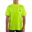 Carhartt Force Color Enchanced Short-Sleeve T-Shirt, Brite Lime, 2XL/Regular 100493-323-REG-2XL