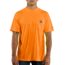Carhartt Force Color Enchanced Short-Sleeve T-Shirt, Brite Orange, 2XL/Regular 100493-824-REG-2XL