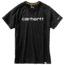 Carhartt Force Cotton Delmont Gphc Short Sleeve T-Shirt for Mens, Black, Medium/Regular 102549-001-REG-M