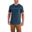 Carhartt Force Cotton Delmont Gphc Short Sleeve T-Shirt for Mens, Light Huron Heather, Small/Regular, 102549-446-REG-S