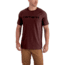 Carhartt Force Cotton Delmont Gphc Short Sleeve T Shirt - Mens, Red Brown Heather, 2XL-REG 102549-603-REG-2XL