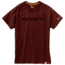 Carhartt Force Cotton Delmont Gphc Short Sleeve T Shirt - Mens, Red Brown Heather, 2XL-REG 102549-603-REG-2XL