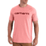 Carhartt Force Cotton Delmont Graphic Short Sleeve T-Shirt - Mens, Coral Haze Heather, Medium, 102549-P04-REG-M