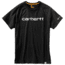 Carhartt Force Cotton Delmont Graphic Shortt Sleeve T Shirt - Mens, Black, Large, Tall, 102549-001-TLL-L