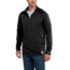 Force Cotton Delmont Long Sleeve Quarter Zip - Mens-Black-X-Large