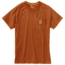 Carhartt Force Cotton Delmont LS T-Shirt - Men's, Umber Heather, Small, Regular, 100410-O05REGSA