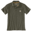 Carhartt Force Cotton Delmont Pocket Polo - Mens, Moss, Large, 103569-316-REG-L