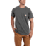 Carhartt Force Cotton Delmont LS T-Shirt - Men's, Carbon Heather, Small, Regular, 100410-026-REG-S