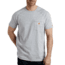 Carhartt Force Cotton Delmont LS T-Shirt - Men's, Heather Gray, Small, Regular, 100410-034-REG-S