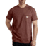 Carhartt Force Cotton Delmont LS T-Shirt - Men's, Sable Heather, Large, Regular, 100410-210-REG-L