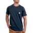 Carhartt Force Cotton Delmont LS T-Shirt - Men's, Navy, Small, Regular, 100410-412-REG-S