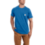 Carhartt Force Cotton Delmont LS T-Shirt - Men's, Cool Blue, Medium, Regular, 100410-438-REG-M