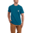 Carhartt Force Cotton Delmont LS T-Shirt - Men's, Bay Harbor, Small, Regular, 100410-466-REG-S