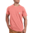 Carhartt Force Cotton Delmont Short Sleeve T-Shirt - Mens, Coral Haze Heather, Small, 100410-P04-REG-S