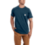 Carhartt Force Cotton Delmont Short Sleeve T Shirt Relaxed Fit - Mens, Light Huron Heather, X-Large-Tall 100410-446-REG-2XL