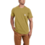 Carhartt Force Cotton Delmont Short Sleeve T Shirt Relaxed Fit - Mens, Amber Gold Heather, X-Large-Regular, 100410-707-REG-M