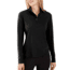 Carhartt Force Delmont Quarter Zip Shirt Regular - Womens, Black Heather, Extra Small, 103597-013-XS-REG