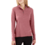Carhartt Force Delmont Quarter Zip Shirt Regular - Womens, Brick Dust Heather, Extra Small, 103597-953-XS-REG