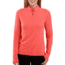 Carhartt Force Delmont Quarter-Zip Shirt - Womens, Hot Coral Heather, Large, 103597-O13-REG-L