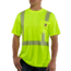 Carhartt Force High-Visibilty Short-Sleeve Class 2 T-Shirt, Brite Lime, Medium/Regular 100495-323-REG-M
