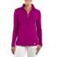 Force Quarter Zip Shirt - Womens-Magenta Heather-Small