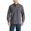 Carhartt Fort Plaid Long Sleeve Shirt-Men's, Shadow, Medium, Regular, 103352-029-REG-M