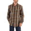 Carhartt Hubbard Flannel Long Sleeve Shirt - Mens, Navy, Extra Large, 103822-412-REG-XL
