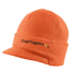 Carhartt Knit Hat with Visor for Mens, Brite Orange, One Size Fits All A164-BOG-OFA