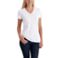 Carhartt Lockhart Short Sleeve Vneck T-Shirt for Womens, White, Extra Large/Regular 102452-100-REG-XL