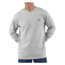 Carhartt Long Sleeve Workwear Pocket T-Shirt - Mens-Heather Grey-Large