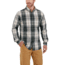 Carhartt Essential Plaid Button Down Long Sleeve Shirt-Men's, Elm, Small, Regular, 103351-305-REG-S