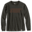 Carhartt M Workwear Block Logo Graphic Long Sleeve T-Shirt - Mens, Peat, Extra Large, 103841-306REGXLA