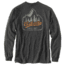 Carhartt M Workwear Mountain Ptch Grpc Long Sleeve Pkt TS - Mens, Carbon Heather, Small, 104029-026REGSA