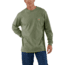 Carhartt M Workwear Pocket Long Sleeve T Shirt - Mens, Olivine Heather, Large, K126-G01REGLRGA