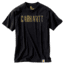 Carhartt Maddock Graphic Camo Block Logo Short Sleeve T-shirt - Mens, Black, 2XL-REG 103187-001-REG-2XL