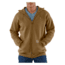 Carhartt Midweight Hooded Zip-Front Sweatshirt - Men's-Brown Boot-XX-Large-Regular