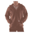 Midweight Hooded Zip-Front Sweatshirt - Mens-Charcoal Heather-X-Large-Tall