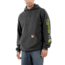 Carhartt Midweight Signature Sleeve Logo Swtsh Hdd-Mens, Carbon Heather, XSmall, Regular, K288-026-REG-XS