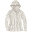 Carhartt Norwalk Hoodie - Womens, Marshmellow Space Dye, L-REG 103061-110-REG-L