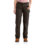 Carhartt Original Fit Crawford Pant for Womens, Dark Brown, 12/Tall 102080-201-TLL-12