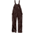Carhartt Quilt Lined Duck Bib Overall - Womens, Dark Brown, Large, 104049-DKB-REG-L