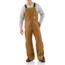 Carhartt Quilt Lined Zip To Waist BiberalLong Sleeve-Mens, Carhartt Brown, 32-36, R38-BRN-36-32