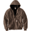 Carhartt Quilted Flannel Lined Duck Active Jac - Mens, Coffee, XXL-REG, J140-205-REG-XXL