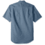 Carhartt Rugged Flex Rigby Short Sleeve Work Shirt Regular - Mens, Steel Blue, Small, 103555-437-S-REG