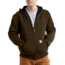 Carhartt Rutland Thermal-Lined Hooded Zip-Front Sweatshirt - Mens-Dark Brown-Large