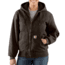 Carhartt Sandstone Quilted-Flannel Active Jac - Women's, Dark Brown, Extra Small/Regular, WJ130-DKB-REG-XSM