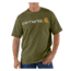 Carhartt Shortsleeve Logo T-Shirt - Men's-Army Green-X-Large