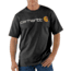 Carhartt Shortsleeve Logo T-Shirt - Men's-Black-Small
