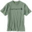 Carhartt Shortsleeve Logo T-Shirt - Mens, Bontanic Green, Medium, K195-G10-REG-MED