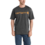 Carhartt Signature Logo Short Sleeve T-Shirt for Mens, Carbon Heather, Small/Regular K195-CRH-REG-SML